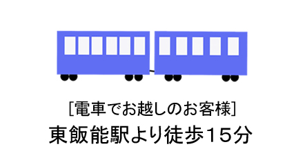 電車の方